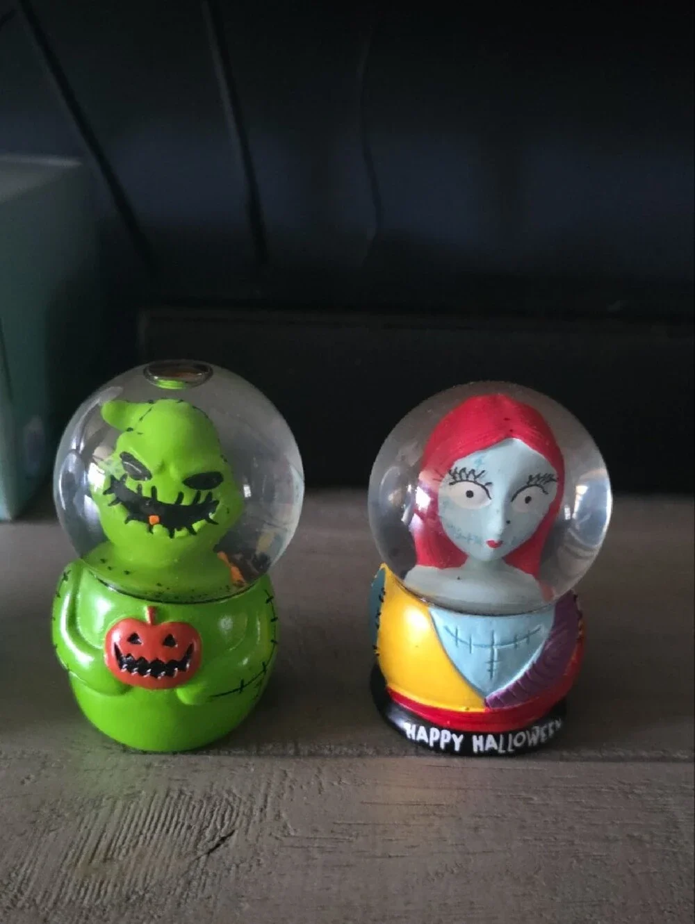 Halloween Character Snow Globe Set - 4 Decorative Globes 2.5